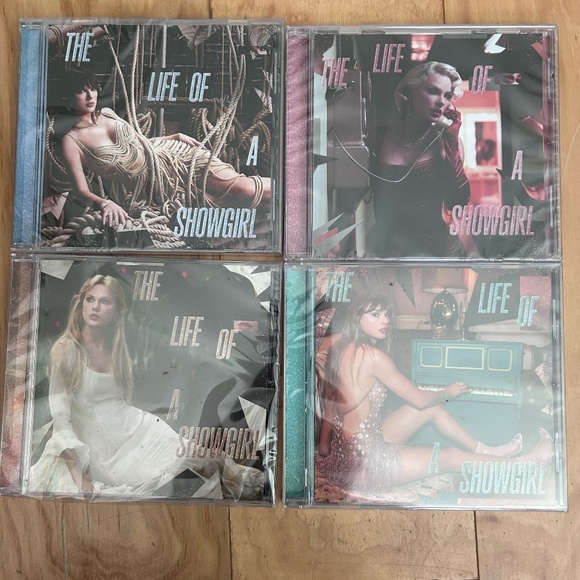 Taylor‎ Swift The Life Of A Show Girl  Cabaret Acoustic CD Full set of 4 In Hand - Picture 3 of 8
